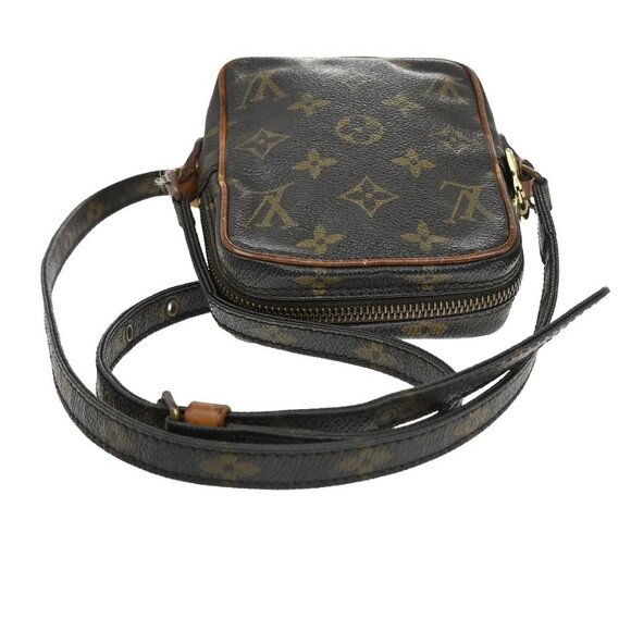 LOUIS VUITTON LV Mini Danube Shoulder Bag Monogram Leather Brown - Picture 5 of 5